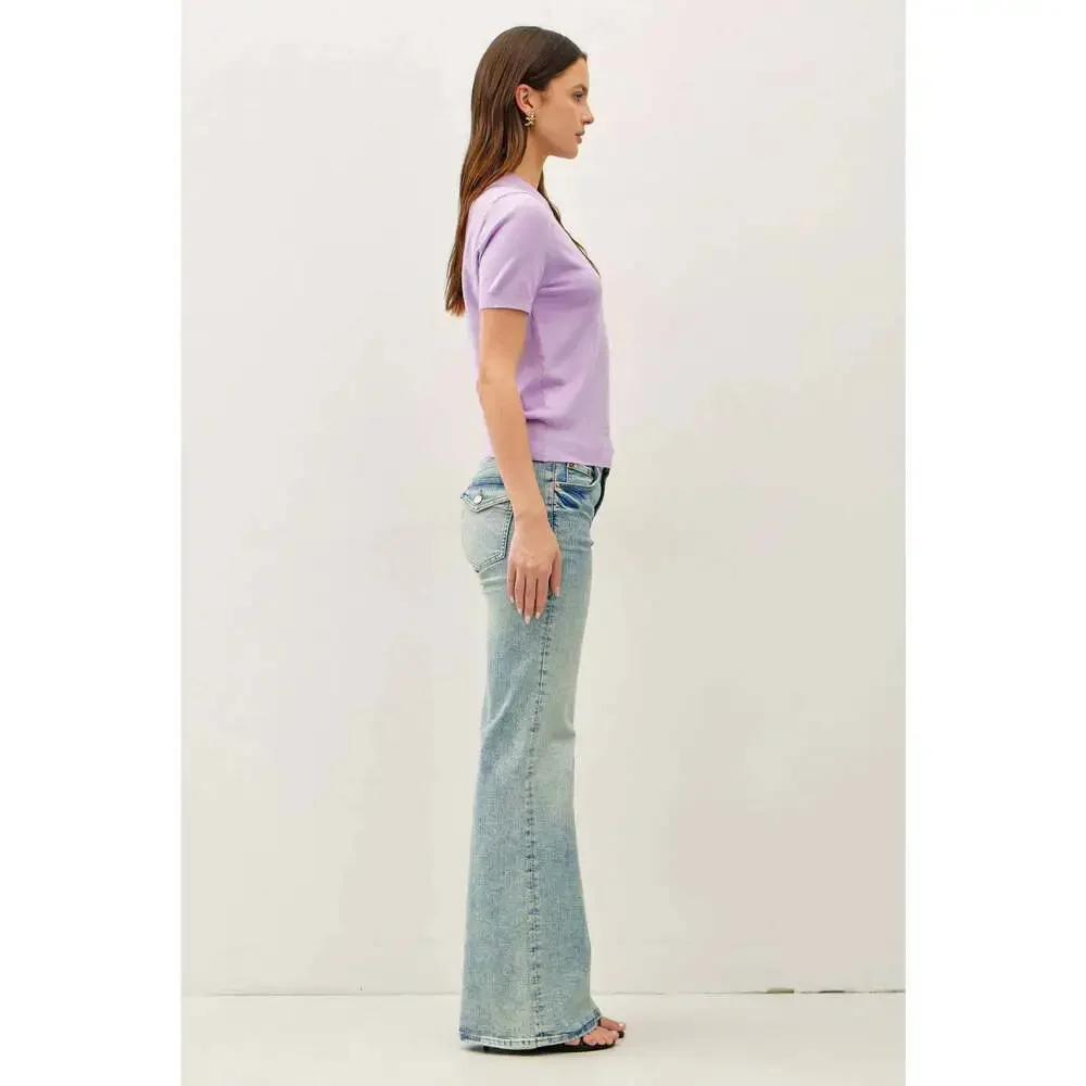 Essential Short Sleeve Sweater Top